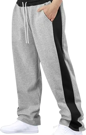 MIDOO Mens Sweatpants Joggers Athletic Training Track Joggers Drawstring Stretch Elastic Waist Pants Comfy Lounge Pants