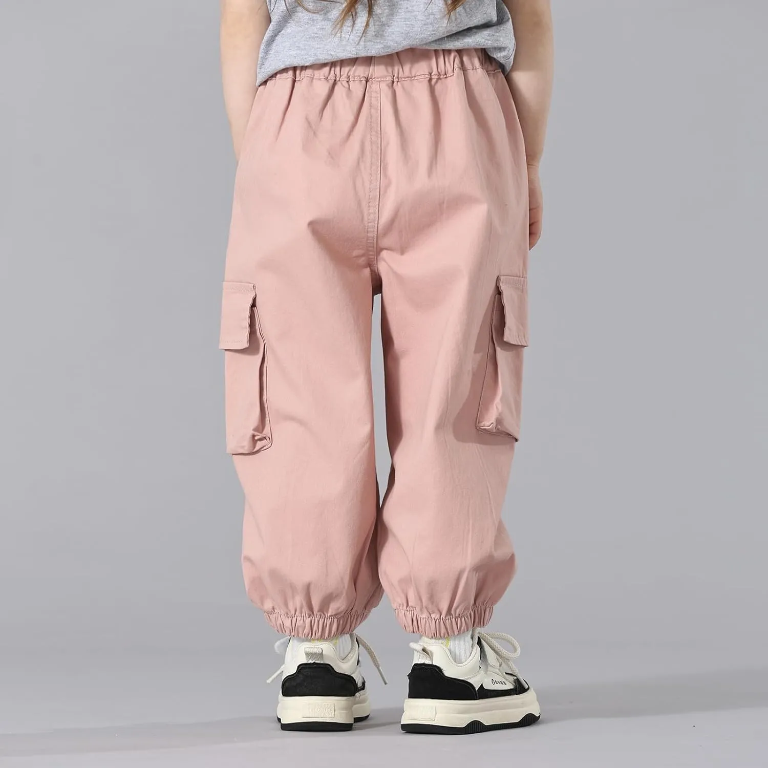 MINI PANDA Toddler Pants Girls&Boys，Stretch Twill Chino Toddler Pants