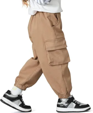 MINI PANDA Toddler Pants Girls&Boys，Stretch Twill Chino Toddler Pants