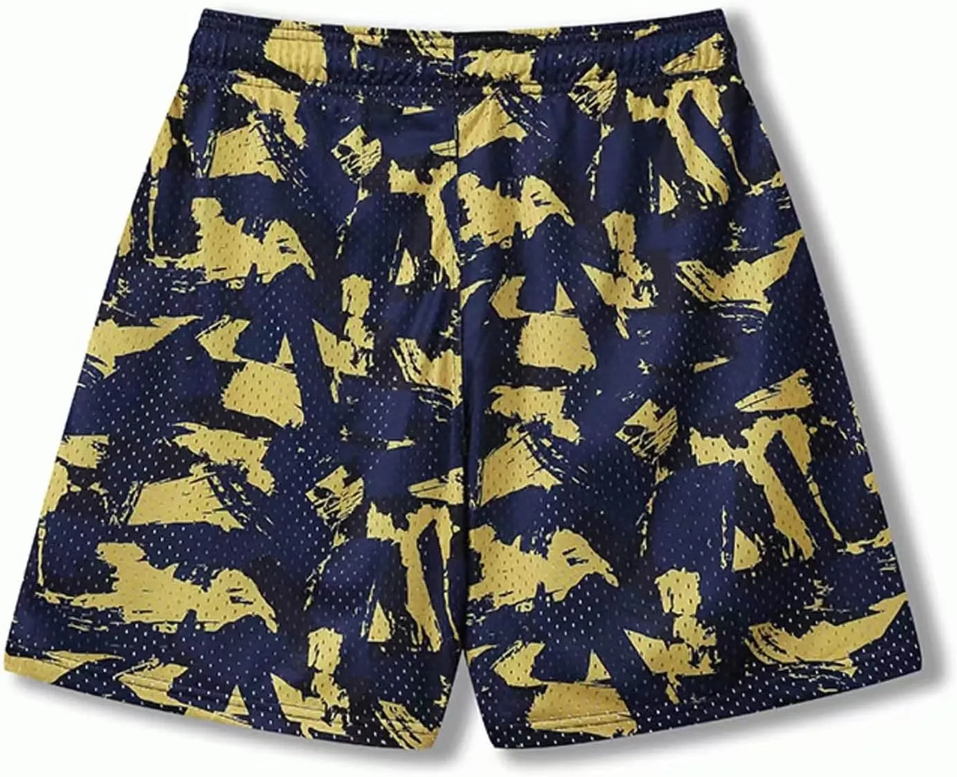 Muscularfit Mens Casual Shorts Elastic Waist Drawstring Camouflage Cargo Shorts Summer Athletic Camo Shorts Outdoor Fashion