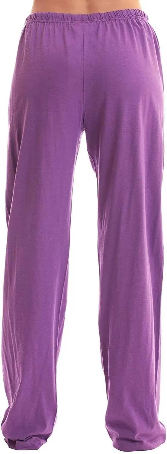Pants for Women Casual High Waist Drawstring Elastic Waist Pants Lightweight Comfy Straight Leg Pant Loose Fit Trousers