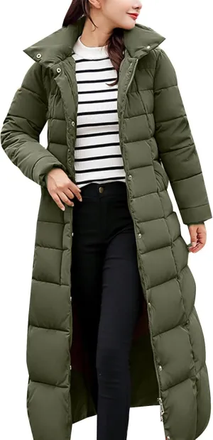 Parka Coats for Women Plus Size Long Thicken Warm Puffer Coat Trendy 2022 Casual Down Jacket with Pockets