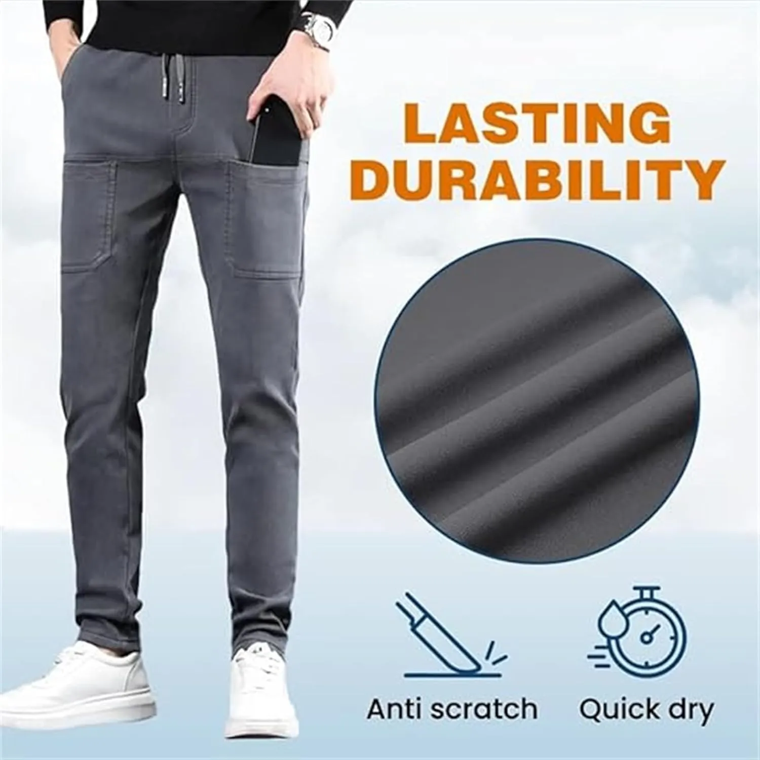 Reonproram Pants, MultiPants  High Stretch Multi-Pocket Durable Cargo Pants, Mencomfy Cargo Pants