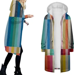 Sunward Hoodies for Women Full Zip up Fleece Sweatshirt Long Oversized Sweatshirts with Pockets Flattering Winter Clothes
