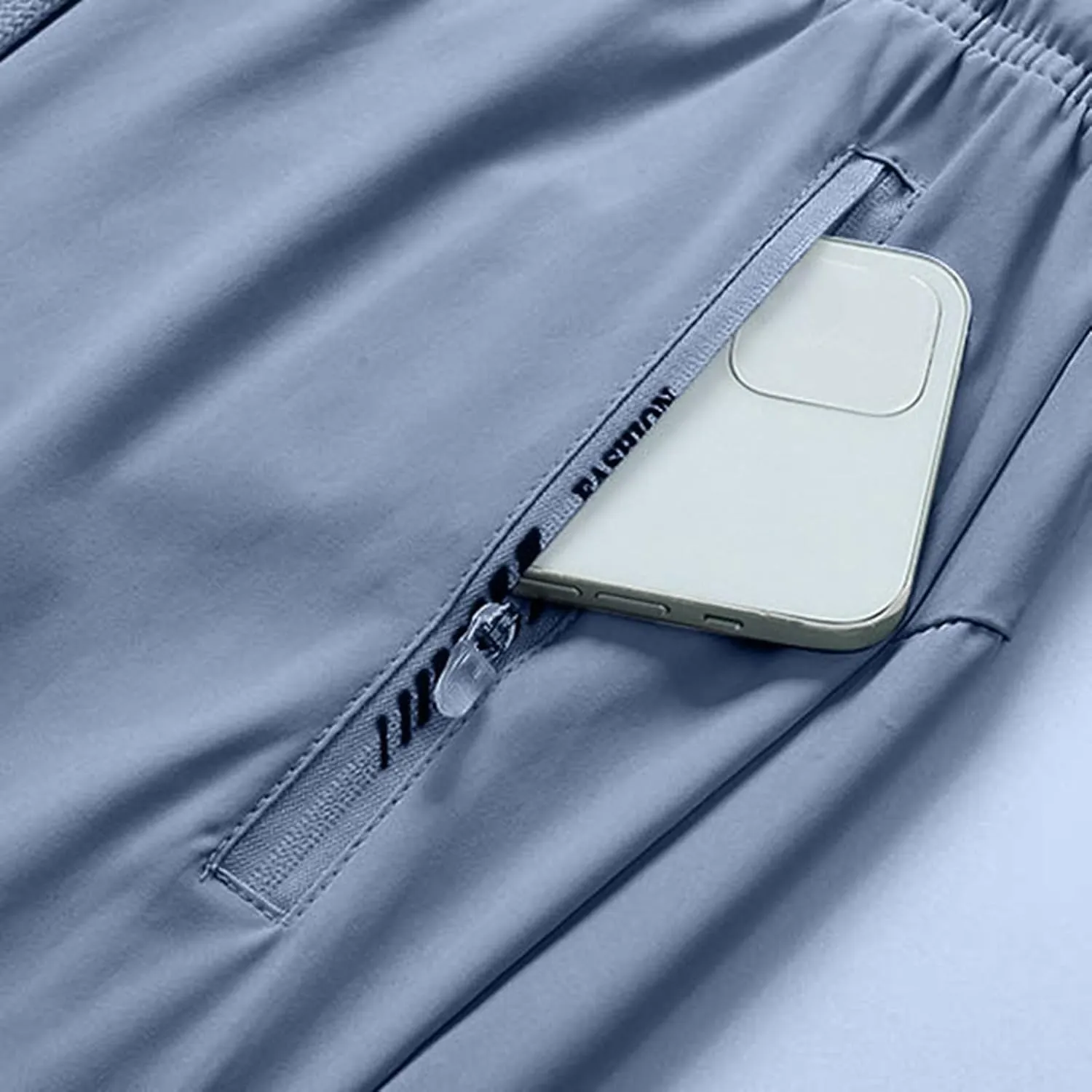 Sweatpants for Men Casual Breathable Elastic Loose Ice Silk Straight Leg Men Joggers Pants