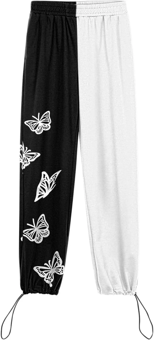Sweatpants Women Cinch Bottom Baggy High Waisted Sweat Pants Casual Joggers Y2k Aesthetic Warm Trousers with Pockets