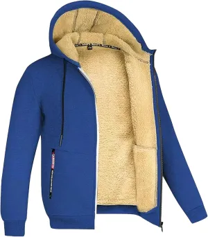 Top Men's Denim Jacket Men Trucker Hunting Heavyweight Jackets Sherpa Quilted Lined Shirt Windbreaker Outerwear