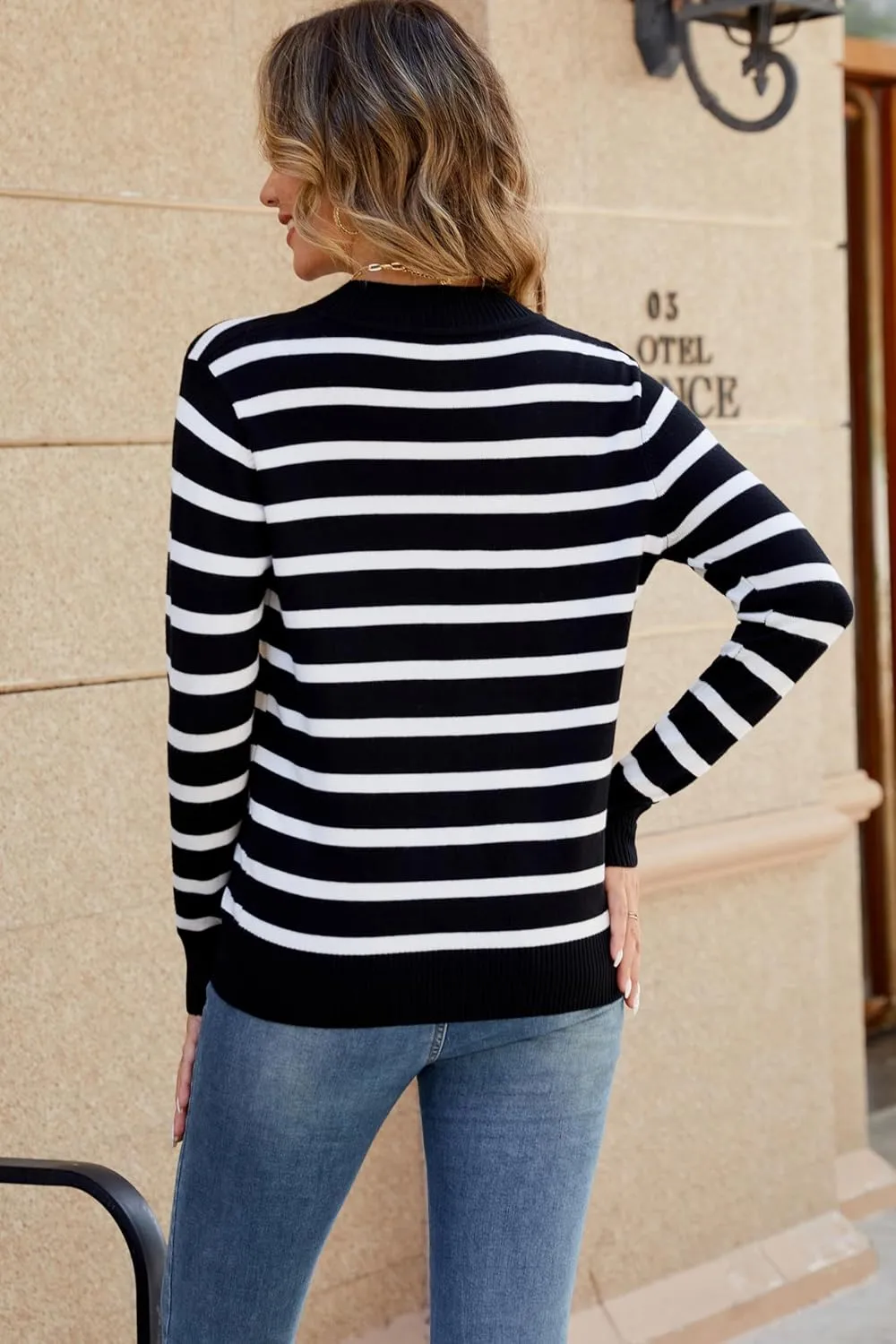 Totatuit Womens Long Sleeve Knitted Zip Up Sweater Cardigans Sweaters Lightweight Zipper Sweatshirts Jacket