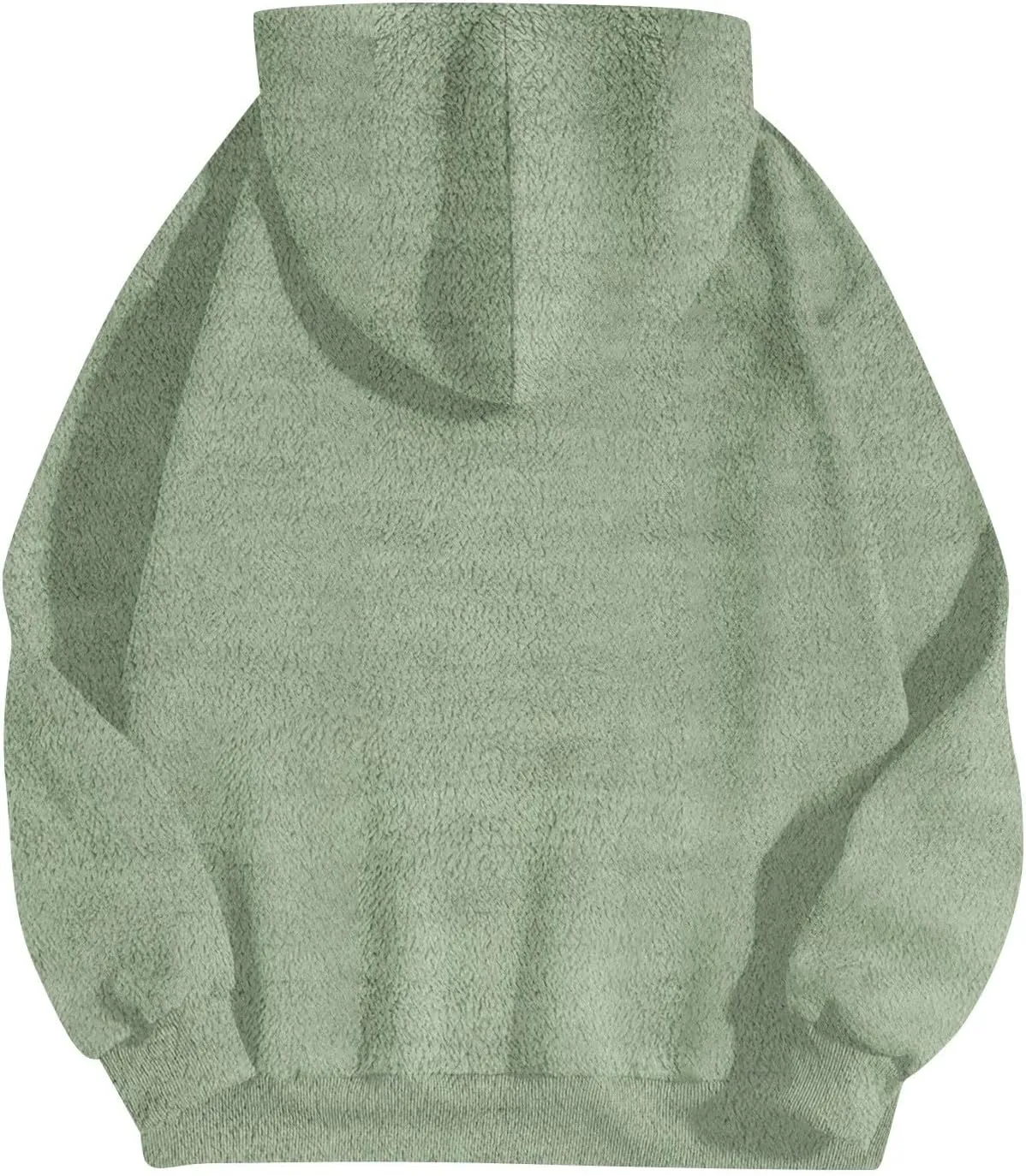 Women Winter Hoodies Zip Up Fleece Warm Sweatshirts Jacket Drawstring Long Sleeve Fleece Lined Hoodie Sweatshirt