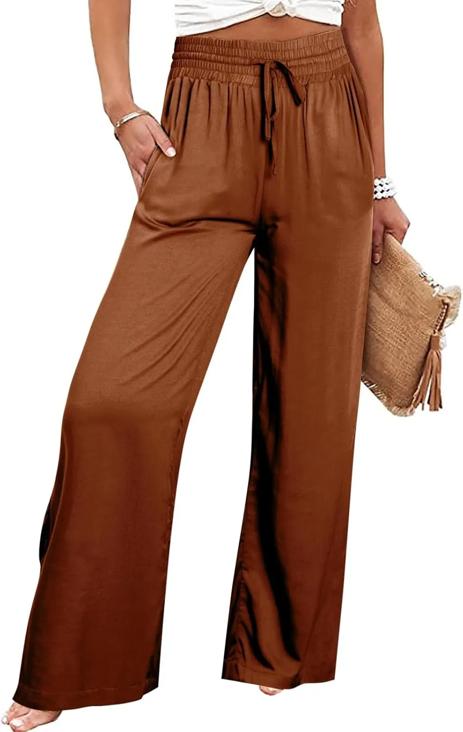 Womens Joggers Fashion Pants for Women Casual Gradient Print Bottom Sweatpants Pockets High Joggers for Women