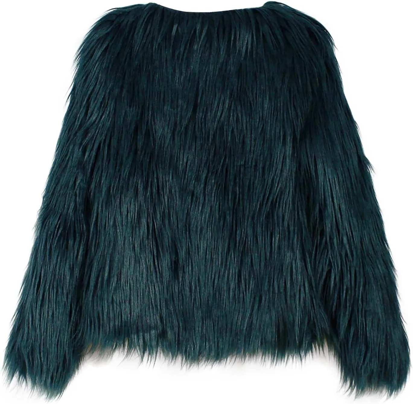 Womens Open Front Faux Fur Cardigan Winter Fashion Oversize Thermal Jackets Casual Long Sleeve Chunky Fuzzy Outwears