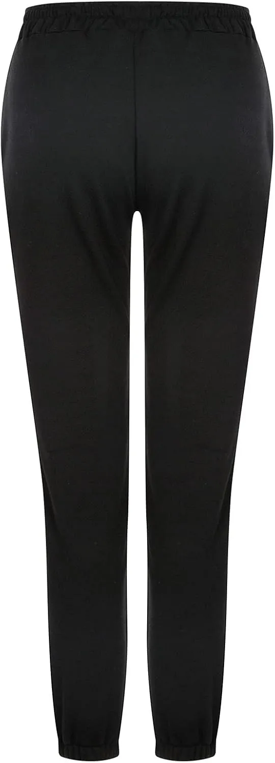 Womens Sweatpants 2024 High Waisted Baggy Sweatpants Joggers Sport Active Workout Jogger Pants with Pocket Trousers