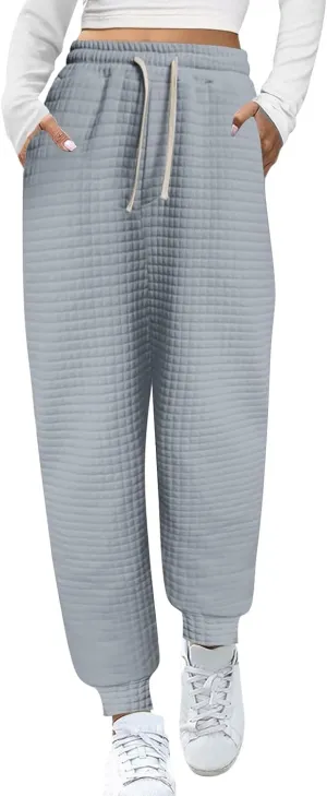 Women's Sweatpants Baggy Jogger Pants Trendy Plus Size Oversized Sweatpant with Pockets