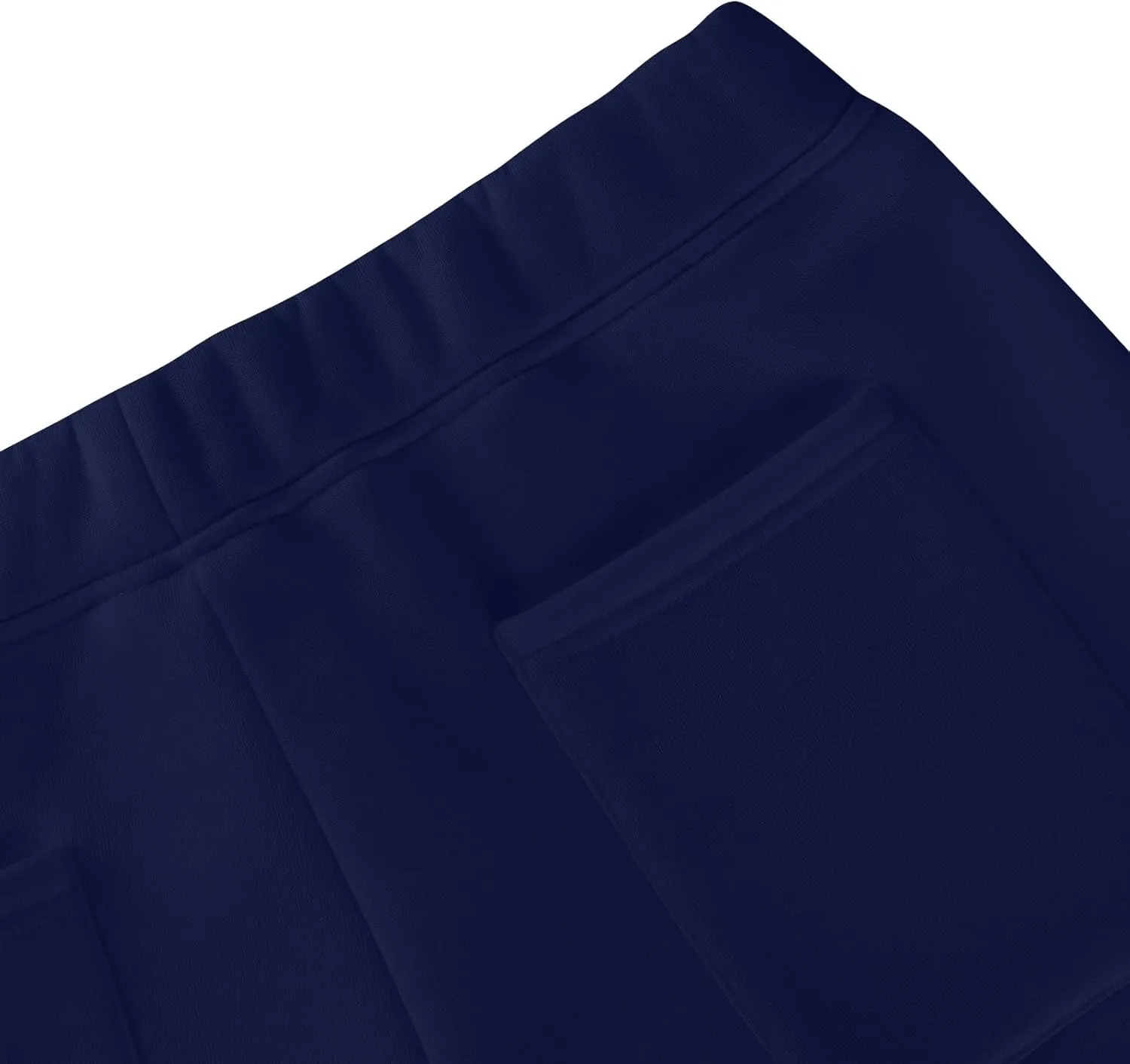 Womens Sweatpants Elastic High Waisted Fleece Lined Joggers with Pockets Baggy Wide Leg Flare Sweatpants