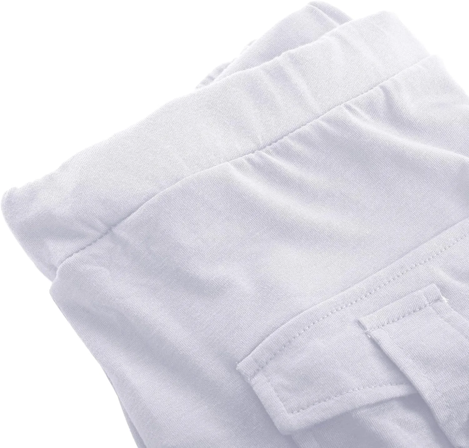 Womens Tapered Yoga Pants Butt Lifting Athletic Pant Stretch High Waisted Pants Button Up Cargo Pant with Pockets