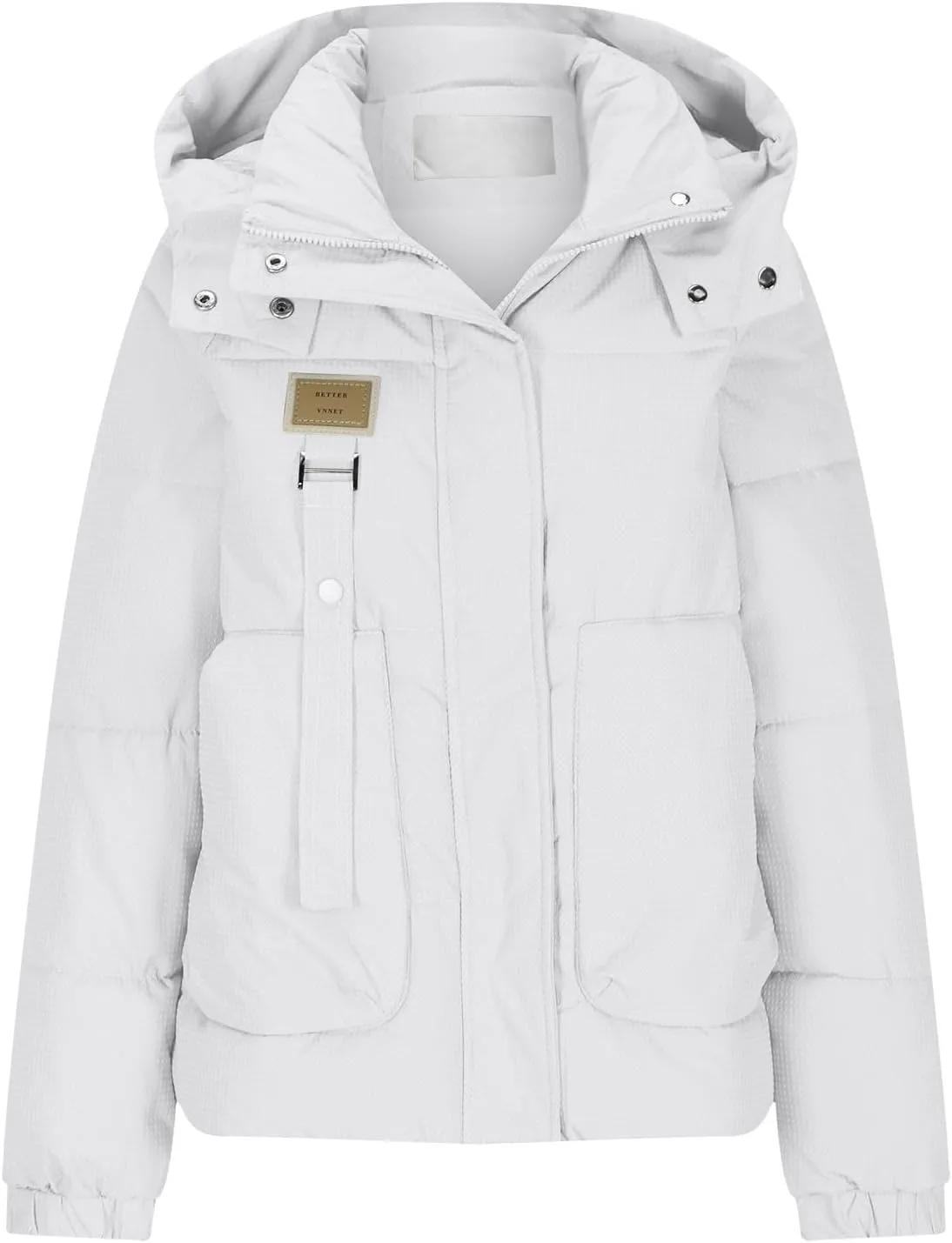 Women's Windproof Warm Winter Puffer Coat Hooded Thicken down Jacket Faux Fur Hood Snow Parka Oversized Puffer Jacket