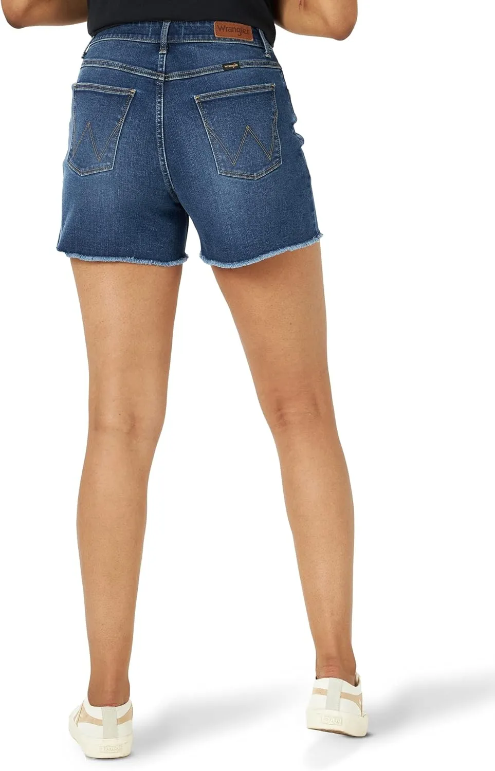 Wrangler Women's 4" Fray Jean Short