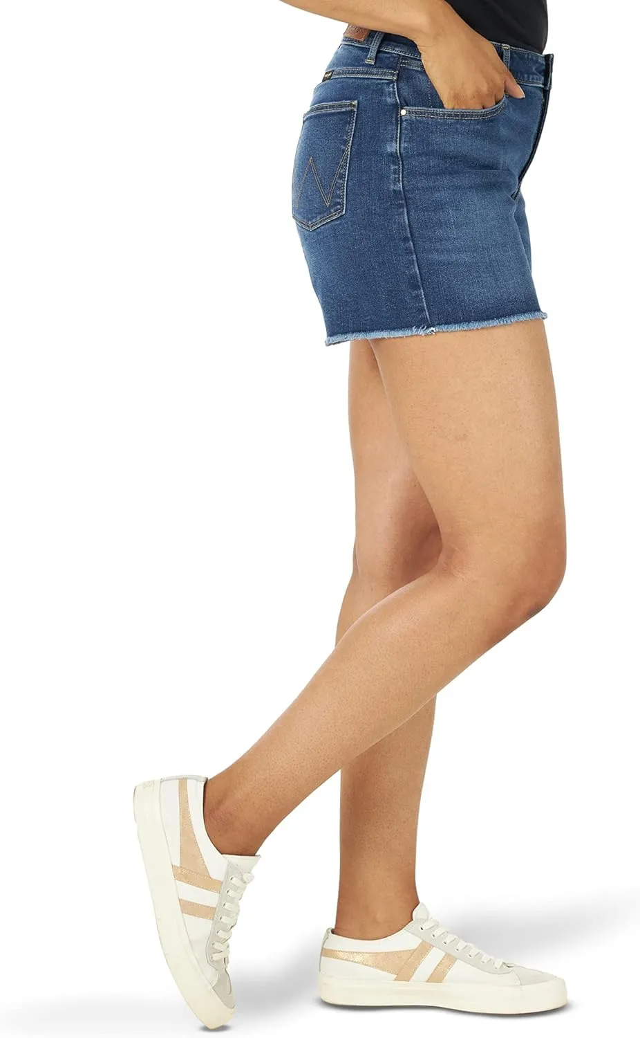 Wrangler Women's 4" Fray Jean Short