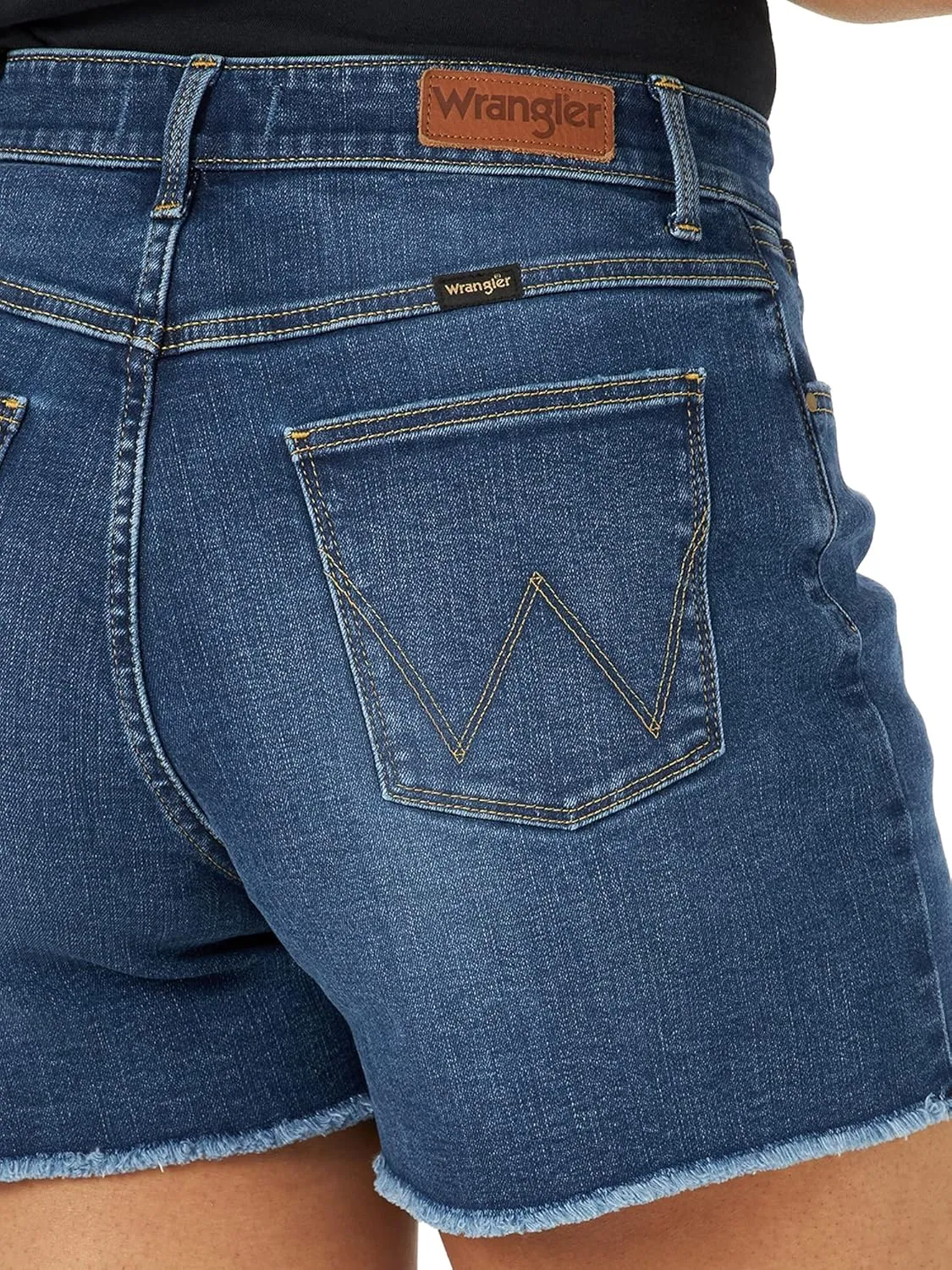 Wrangler Women's 4" Fray Jean Short