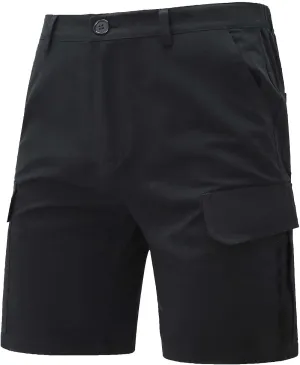 Xiaojmake Mens Cargo Shorts 9" Inseam Loose Fit Outdoor Golf Fishing Tactical Shorts Casual Stretch Work Shorts with Pockets
